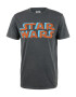 Recovered Tricou 'Star Wars' albastru deschis / maro coniac / gri închis - Pled.ro