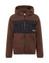 Redefined Rebel Jachetă fleece 'Curtis' maro / negru / alb - Pled.ro