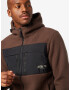 Redefined Rebel Jachetă fleece 'Curtis' maro / negru / alb - Pled.ro