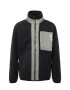 Redefined Rebel Jachetă fleece gri fumuriu / negru / alb - Pled.ro