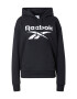 Reebok Classics Bluză de molton negru / alb - Pled.ro