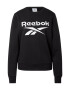 Reebok Classics Bluză de molton negru / alb - Pled.ro