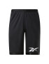 Reebok Pantaloni negru / alb - Pled.ro