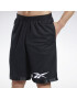 Reebok Pantaloni negru / alb - Pled.ro