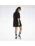 Reebok Rochie negru / alb - Pled.ro