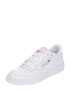 Reebok Sneaker low 'CLUB C 85' gri / roșu / alb - Pled.ro