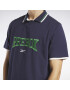 Reebok Tricou bleumarin / verde / alb - Pled.ro