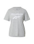 Reebok Classics Tricou gri deschis / alb - Pled.ro