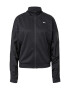 Reebok Sport Bluză cu fermoar sport negru / alb - Pled.ro