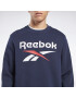 Reebok Sport Hanorac sport bleumarin / roșu / alb - Pled.ro