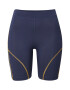 Reebok Sport Pantaloni sport albastru noapte / galben muștar / alb - Pled.ro