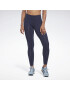 Reebok Pantaloni sport bleumarin / alb - Pled.ro