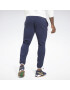 Reebok Sport Pantaloni sport bleumarin / alb - Pled.ro