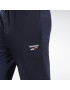 Reebok Pantaloni sport bleumarin / roșu cireș / alb - Pled.ro