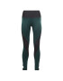 Reebok Pantaloni sport turcoaz / verde închis / negru - Pled.ro