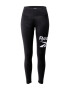 Reebok Leggings negru / alb - Pled.ro