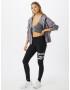 Reebok Leggings negru / alb - Pled.ro