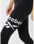 Reebok Leggings negru / alb - Pled.ro