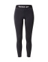 Reebok Pantaloni sport negru / alb - Pled.ro