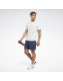 Reebok Sport Pantaloni sport 'Terry' bleumarin / alb - Pled.ro