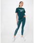 Reebok Pantaloni sport verde petrol / verde mentă / alb - Pled.ro