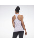 Reebok Sport Sport top 'Burnout' lila / alb - Pled.ro