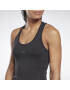 Reebok Sport Sport top gri deschis / negru - Pled.ro