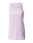 Reebok Sport Sport top mov liliachiu / alb - Pled.ro