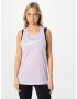 Reebok Sport Sport top mov liliachiu / alb - Pled.ro