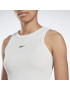 Reebok Sport Sport top negru / alb murdar - Pled.ro