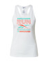 Reebok Sport Sport top 'Run' turcoaz / portocaliu / alb - Pled.ro