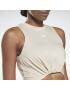 Reebok Sport Sport top 'Studio Gathered Solid' bej - Pled.ro