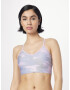 Reebok Sport Sutien sport albastru / gri / lila / alb - Pled.ro