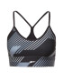 Reebok Sport Sutien sport gri deschis / negru / alb - Pled.ro