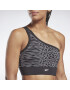 Reebok Sport Sutien sport gri / negru - Pled.ro