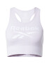 Reebok Sport Sutien sport 'Identity' mov pastel / alb - Pled.ro