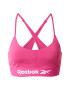 Reebok Sport Sutien sport roz / alb - Pled.ro