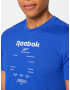 Reebok Sport Tricou funcțional albastru regal / alb - Pled.ro