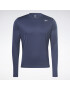 Reebok Sport Tricou funcțional bleumarin / alb - Pled.ro