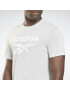 Reebok Sport Tricou funcțional gri deschis / alb - Pled.ro