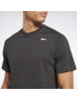 Reebok Sport Tricou funcțional negru / alb - Pled.ro