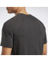 Reebok Sport Tricou funcțional negru / alb - Pled.ro