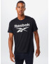 Reebok Sport Tricou funcțional negru / alb - Pled.ro