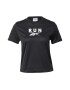 Reebok Tricou funcțional negru / alb - Pled.ro