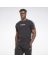 Reebok Sport Tricou funcțional negru / alb - Pled.ro