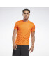 Reebok Sport Tricou funcțional portocaliu / alb - Pled.ro