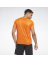 Reebok Sport Tricou funcțional portocaliu / alb - Pled.ro