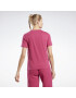 Reebok Sport Tricou roz / alb - Pled.ro