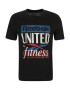 Reebok Sport Tricou funcțional 'United by Fitness' albastru / roșu pastel / negru / alb - Pled.ro