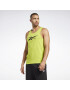 Reebok Sport Tricou funcțional 'Vector' galben citron / negru - Pled.ro